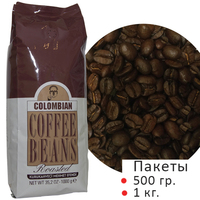 Кофе Mehmet Effendi "COLOMBIAN" "КОЛУМБИЯ" Арабика 100% в зернах