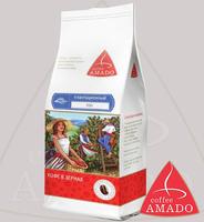 Кофе AMADO "Ява" Индия и Индонезия в зернах Арабика 100%