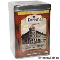 Чай DANIEL'S "EXCELLENT" "ВЕЛИКОЛЕПНЫЙ" чёрный цейлонский элитный FBOP (верхний сбор) в ж/б 250 г